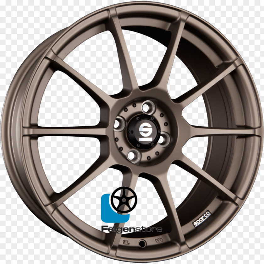 Car Bronze Wheel Gunmetal Rim PNG