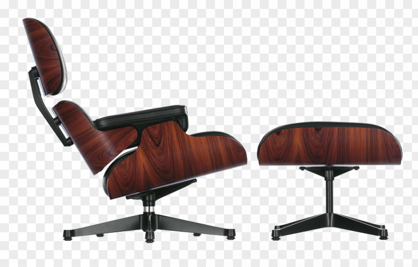 Chair Eames Lounge And Ottoman Charles Ray Vitra PNG