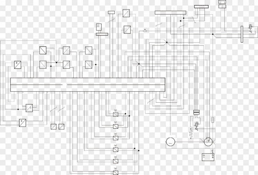 Line Technical Drawing Engineering Diagram PNG