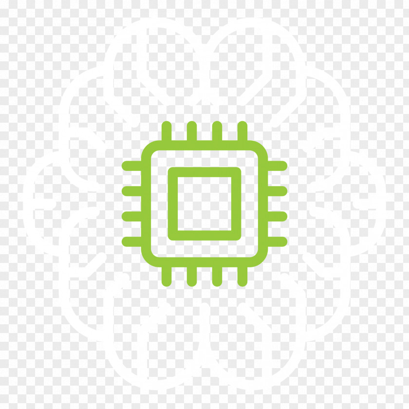 Machine Learning Icon Data Processing Integrated Circuits & Chips PNG