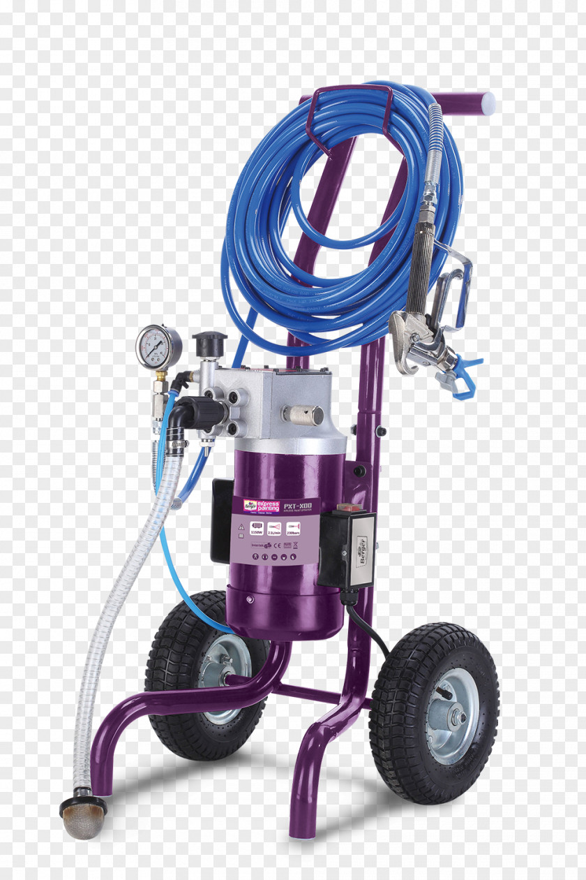 Paint Spray Painting House Painter And Decorator Airless Machine PNG