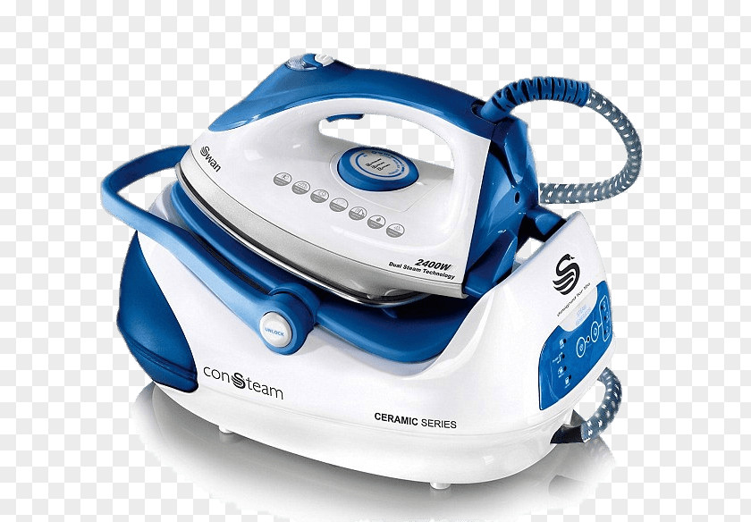 Steam Iron Clothes Ceramic Generator Steamer PNG