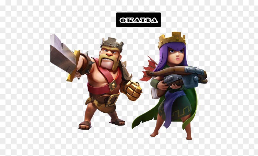 Clash Of Clans Royale ARCHER QUEEN Barbarian King Archer PNG