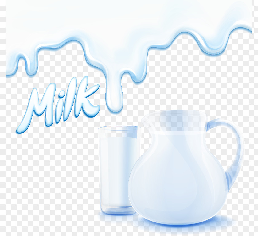 Creative Milk Soy Breakfast PNG