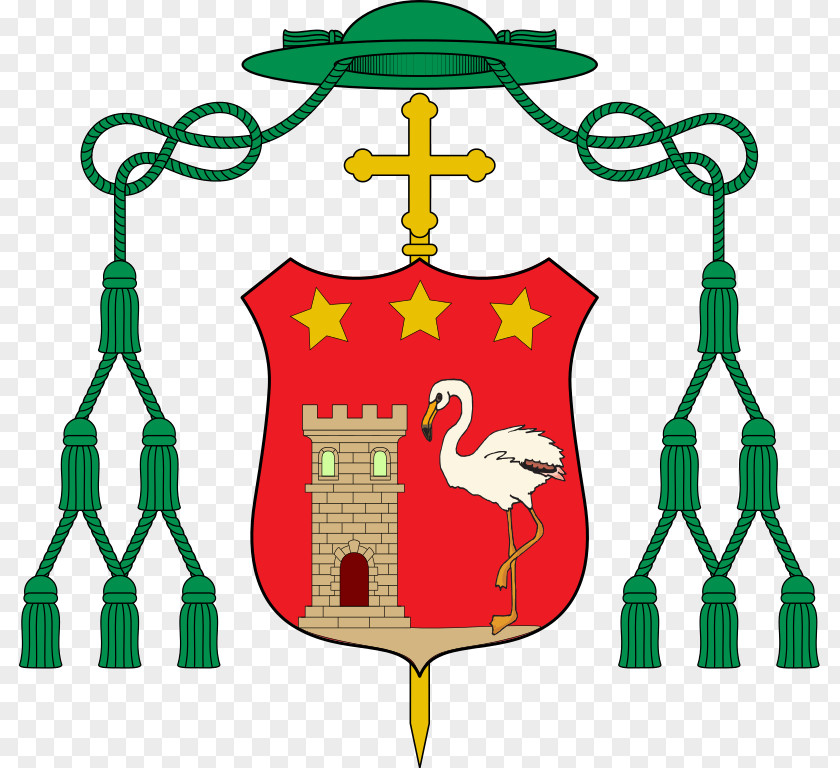 Crest Crossed Axes Archbishop Coat Of Arms Cardinal Ecclesiastical Heraldry PNG
