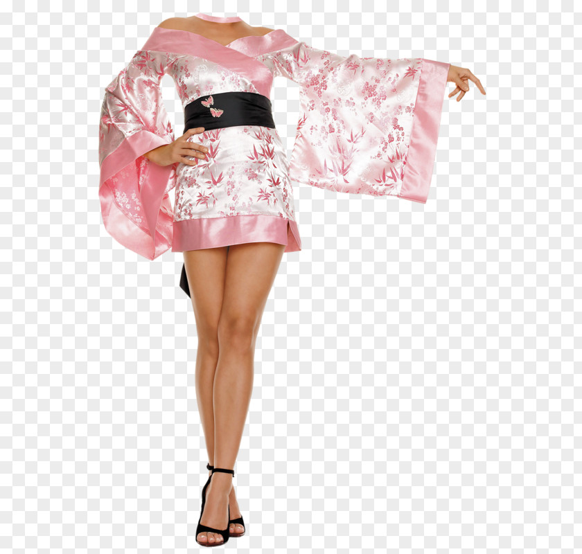 Dress Halloween Costume Geisha Kimono PNG