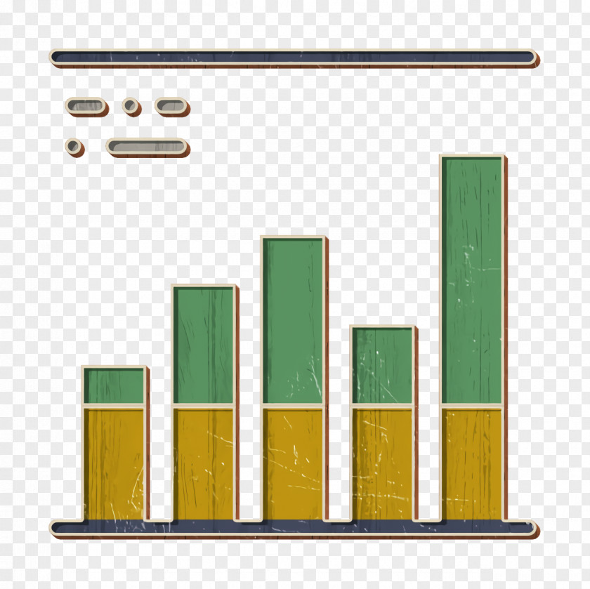Furniture Shelf Graph Icon Business PNG