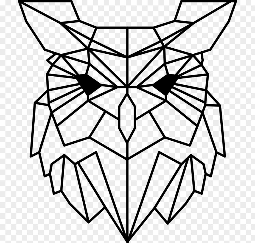 Owl Vector Graphics Clip Art Geometry Image PNG