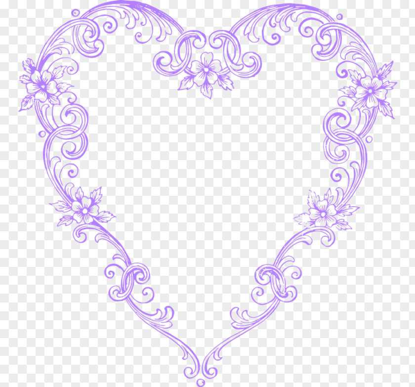 Purple Heart Rose PNG