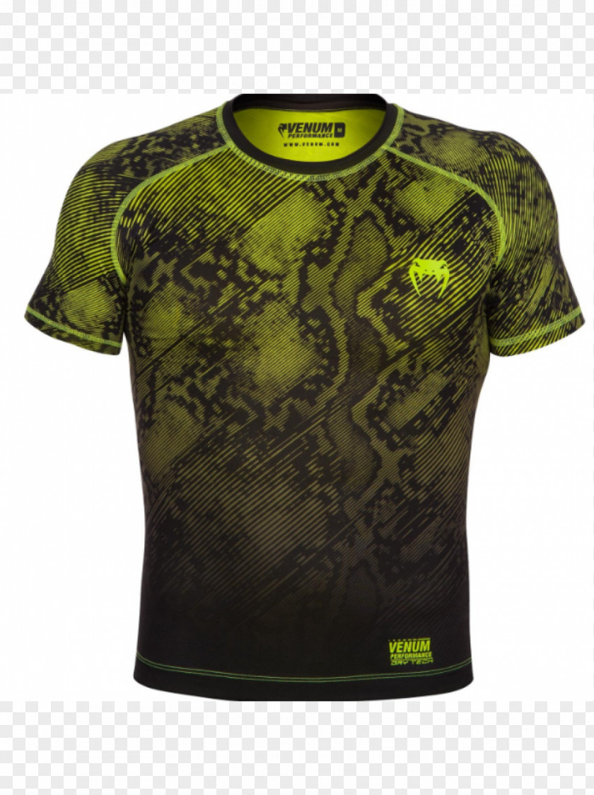 T-shirt Venum Rash Guard Sleeve PNG