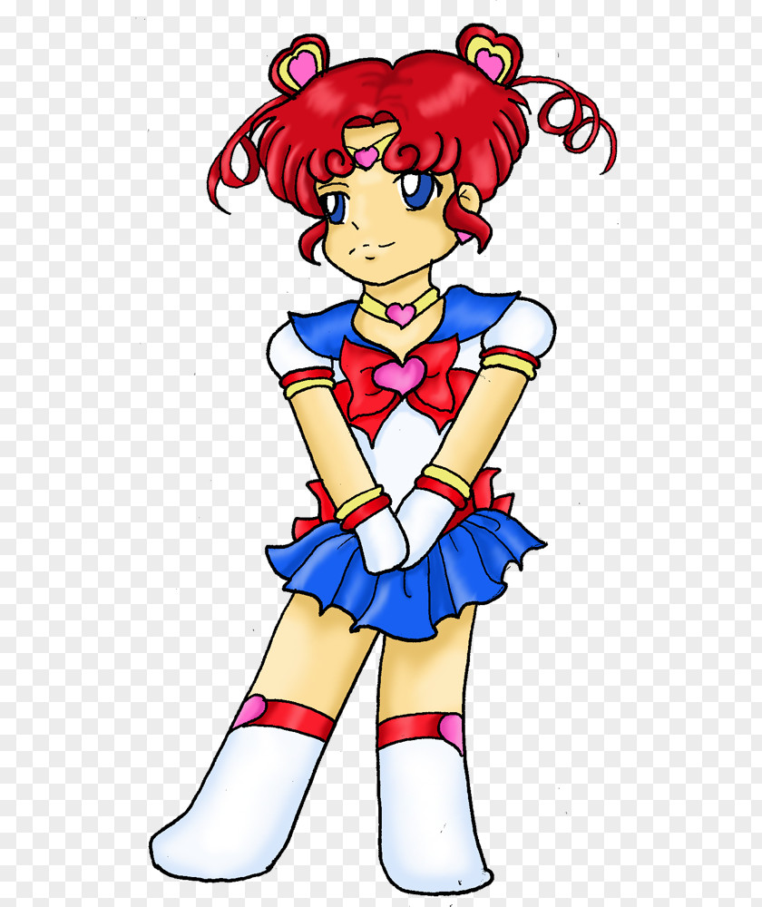 Watercolor Sailor Chibiusa ChibiChibi Character Costume PNG
