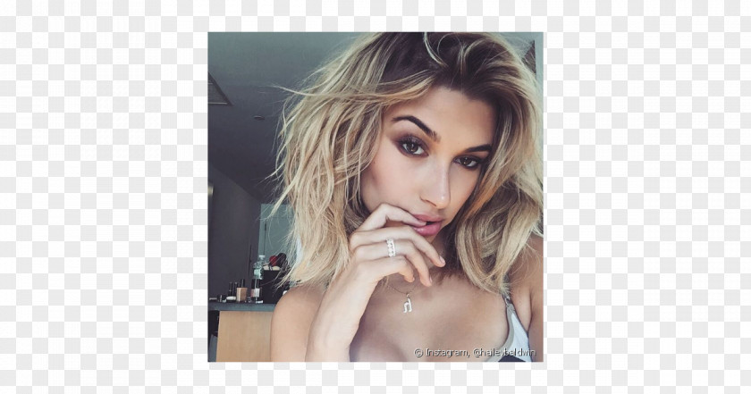 Bob Hair Hailey Baldwin Hairstyle Blond Long PNG