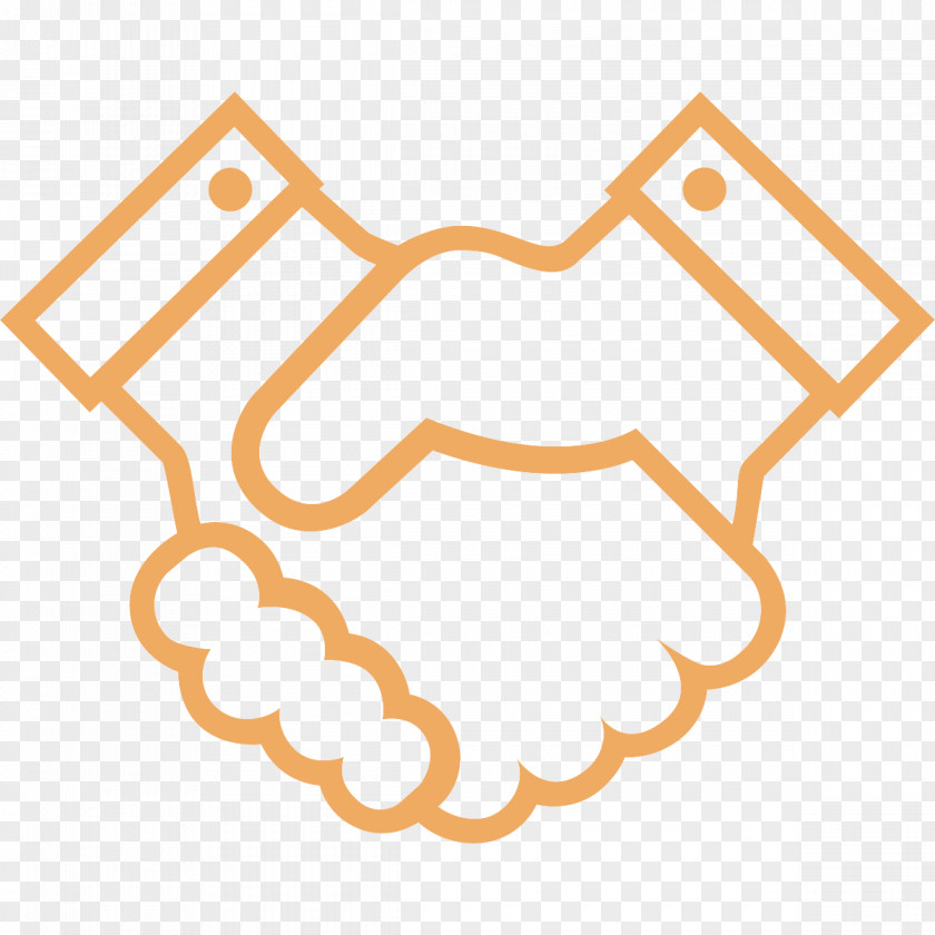 Hug The Handshake Icon Design PNG