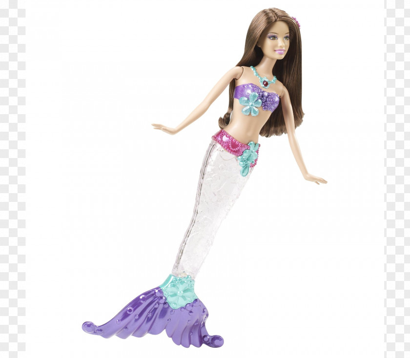 Barbie Doll Toy Mattel Mermaid PNG