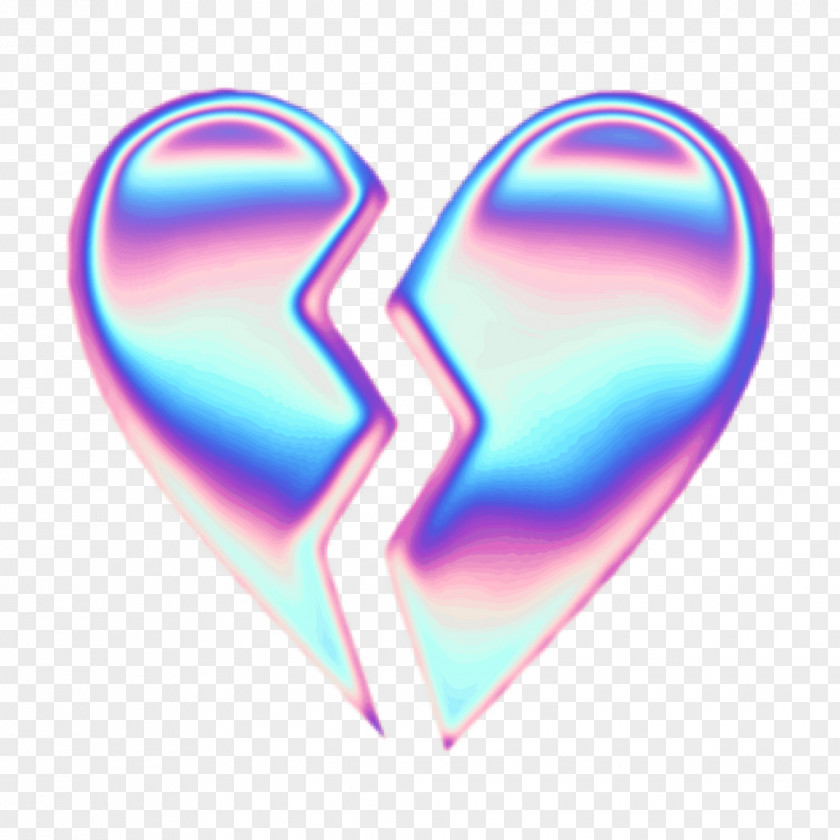 Heart Holography Image Clip Art Video PNG