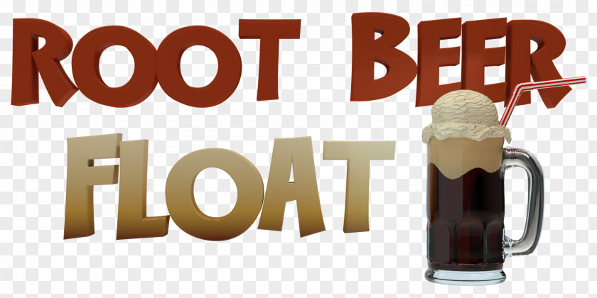 Popcorn Frostie Root Beer Ice Cream Float PNG