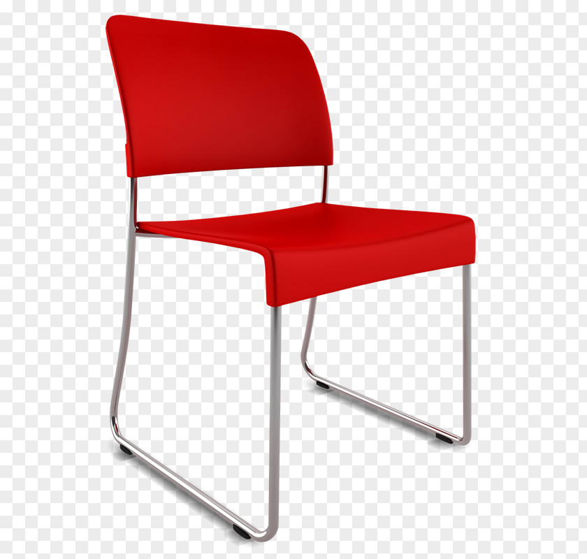 Red Office Chair Material White PNG