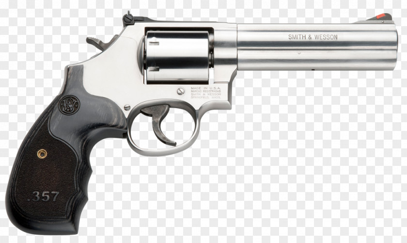 38 Special Gun Smith And Wesson & Model 686 .357 Magnum Revolver Cartuccia PNG