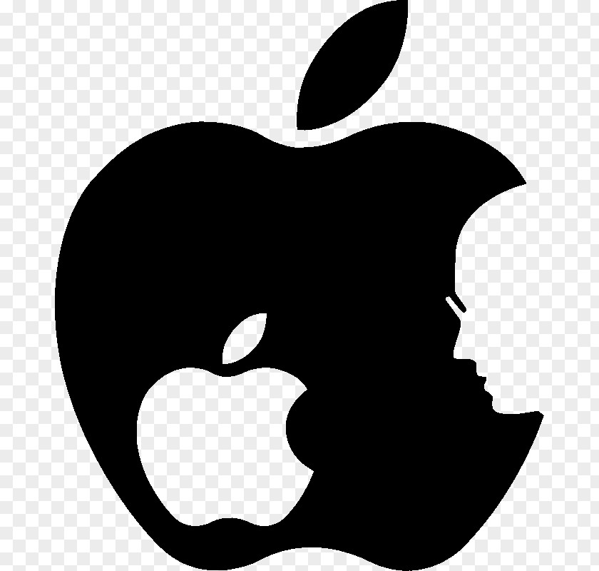 Steve Jobs Apple Logo Decal Think Different PNG