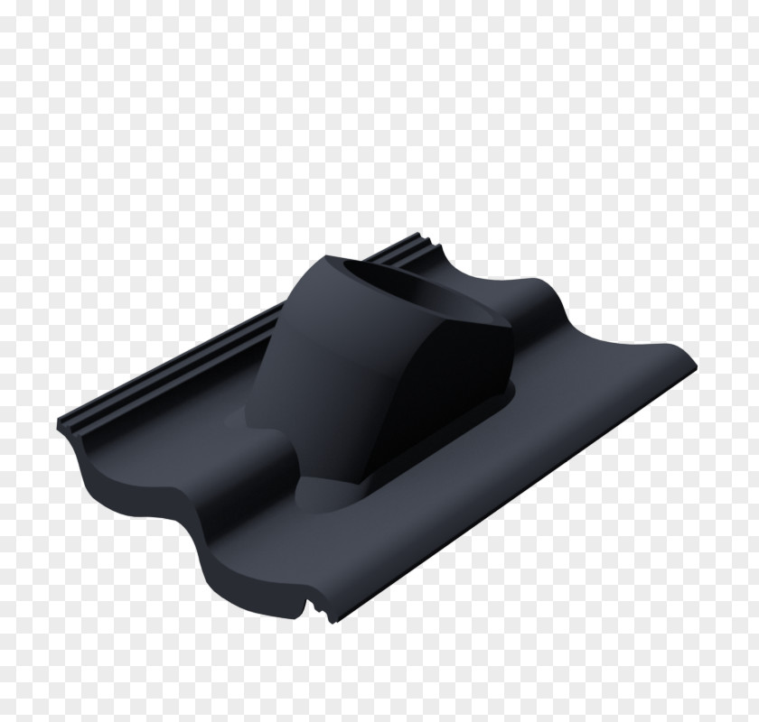 Tile-roofed Angle Black M PNG
