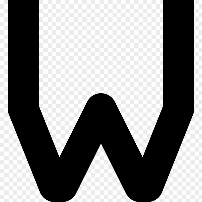 W Letter PNG