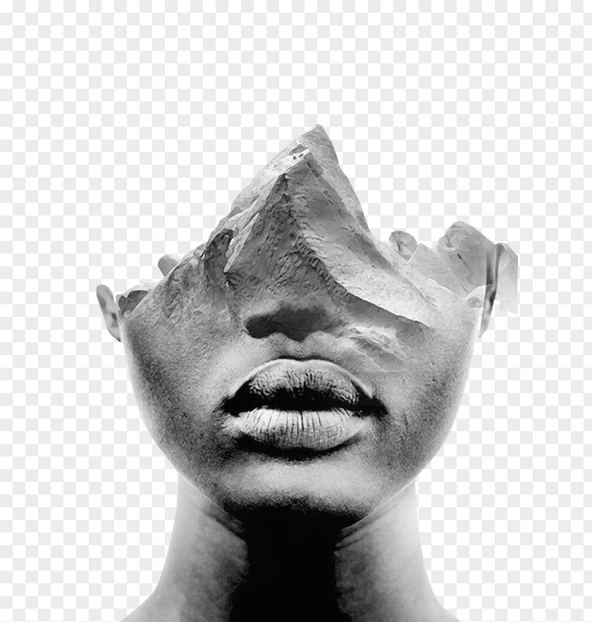 Bambou Multiple Exposure Photography Portrait PNG