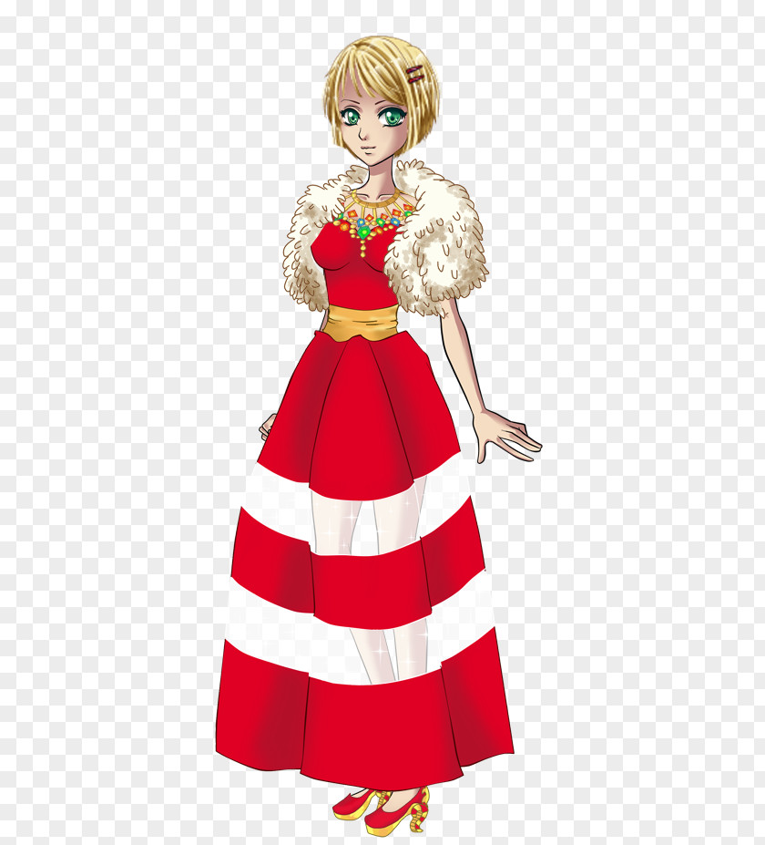Christmas Ornament Costume Design Gown Cartoon PNG