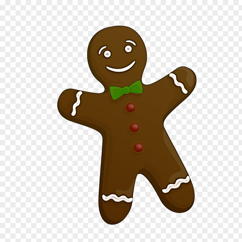 Gingerbread Dessert Food Brown Cookie PNG