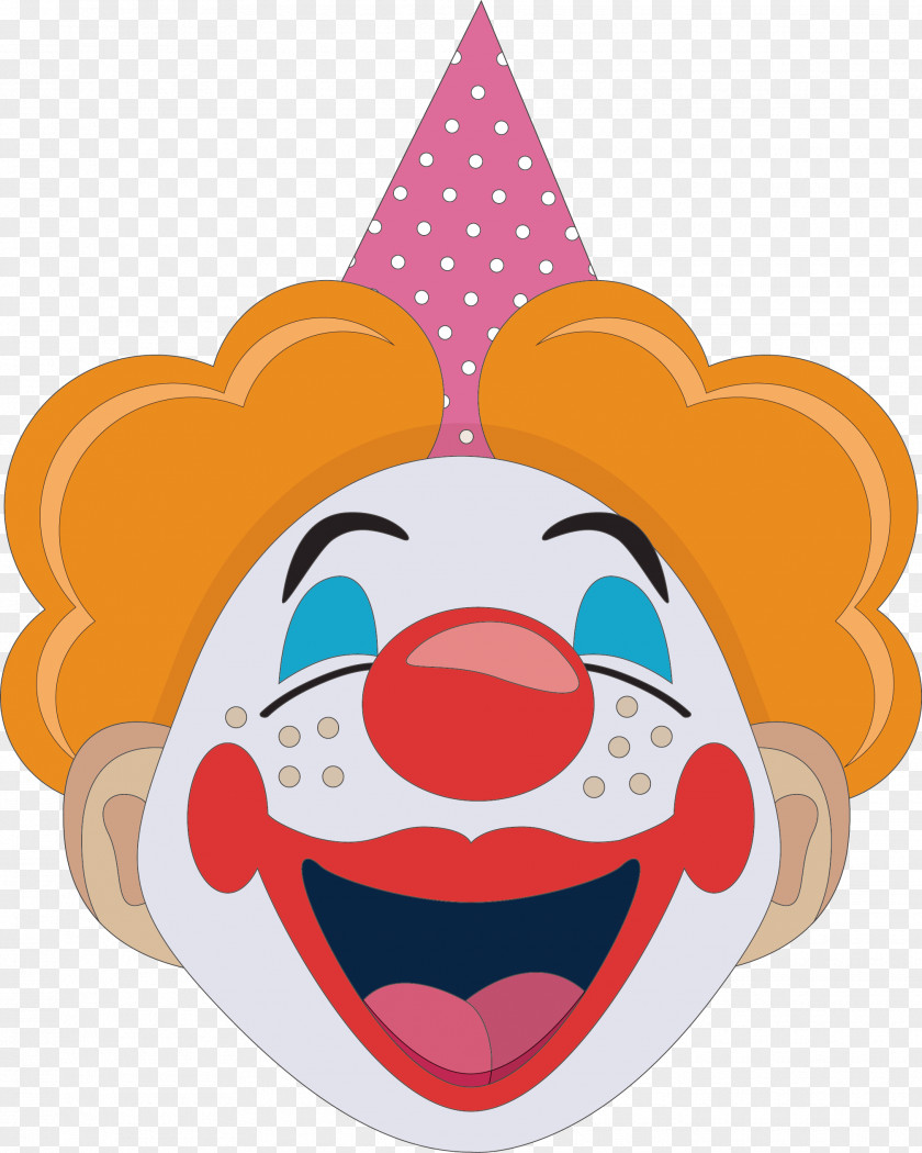 Vector Cartoon Clown Parque De Atracciones Madrid Amusement Park Euclidean Fair Carousel PNG