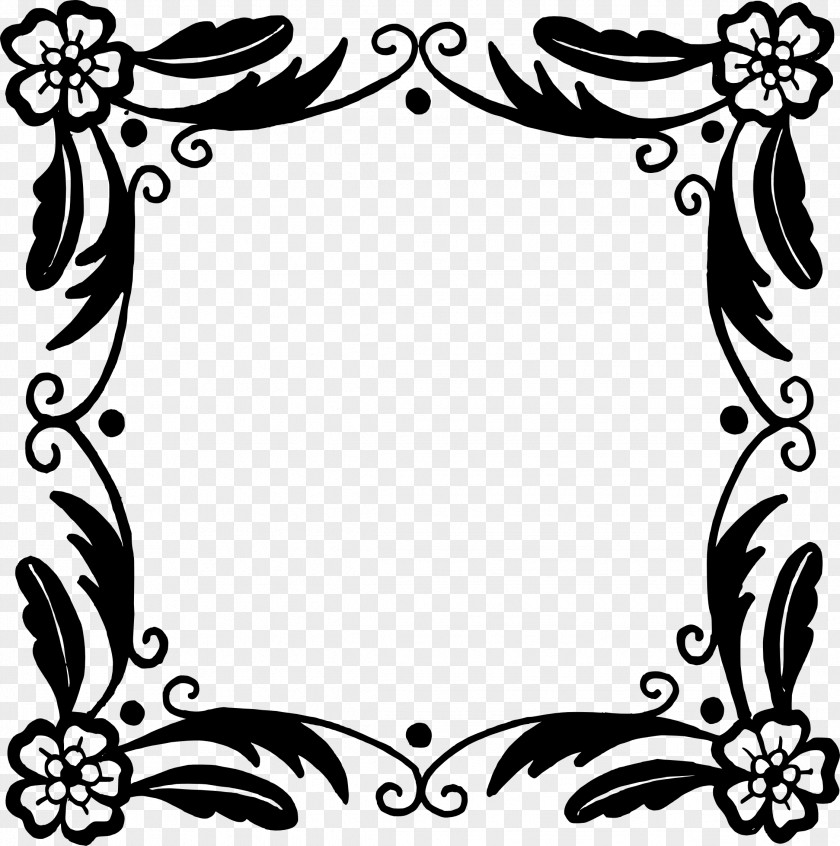 Vector Frame Flower Picture Frames Floral Design Clip Art PNG