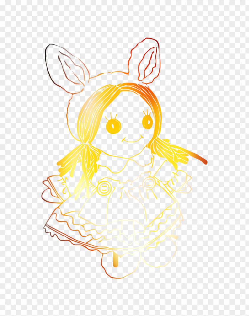 Illustration Easter Bunny Hare Sketch Clip Art PNG