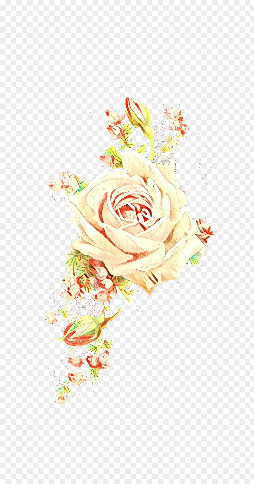 Rose Order Flower Arranging Pink Cartoon PNG