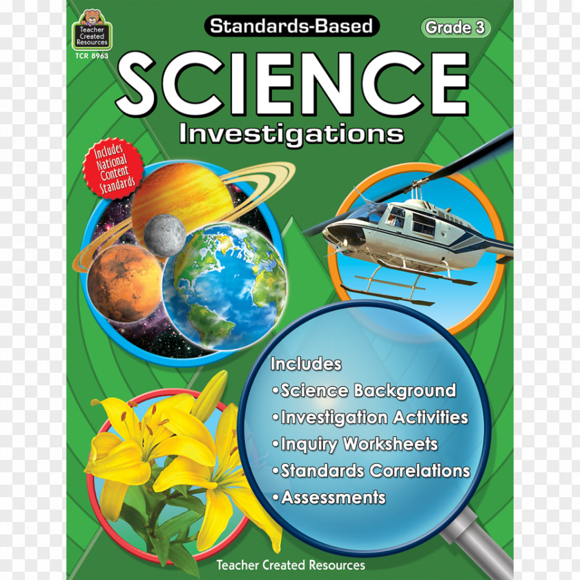 Science Book Scientific Journal Third Grade PNG