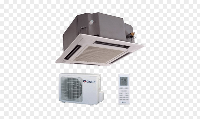 Fan Air Conditioning Coil Unit HVAC Heat Pump Ceiling PNG
