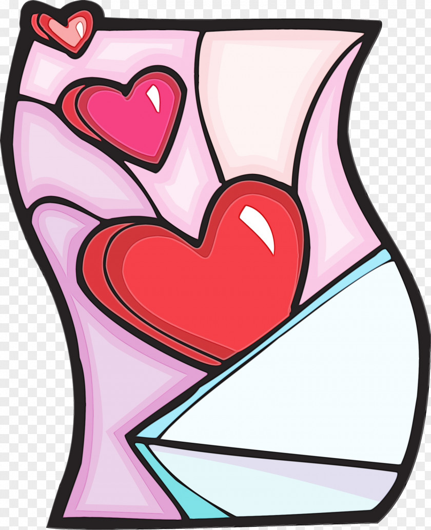 Heart Glass Clip Art Pink Love PNG