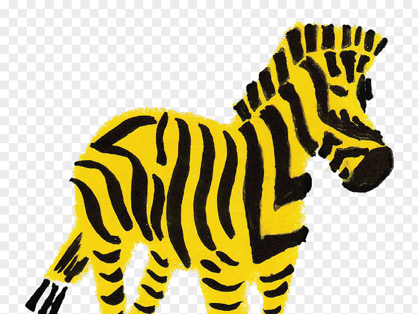 Snout Wildlife Zebra Cartoon PNG