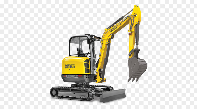 Compact Excavator Caterpillar Inc. Komatsu Limited Wacker Neuson Heavy Machinery PNG