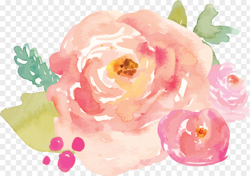 Pastel Flowers Watercolour Logo Watercolor Painting Photography PNG