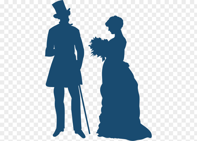 Pictures Of Elderly Couples Victorian Era Couple Clip Art PNG