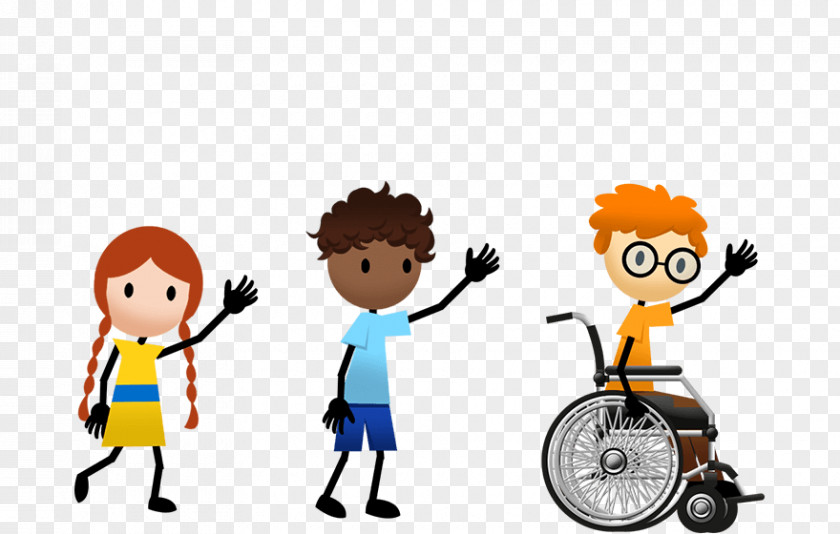 Playing With Kids Animation Group Of People Background PNG