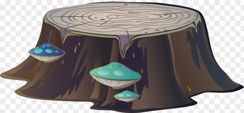 Stump Tree Trunk Clip Art PNG