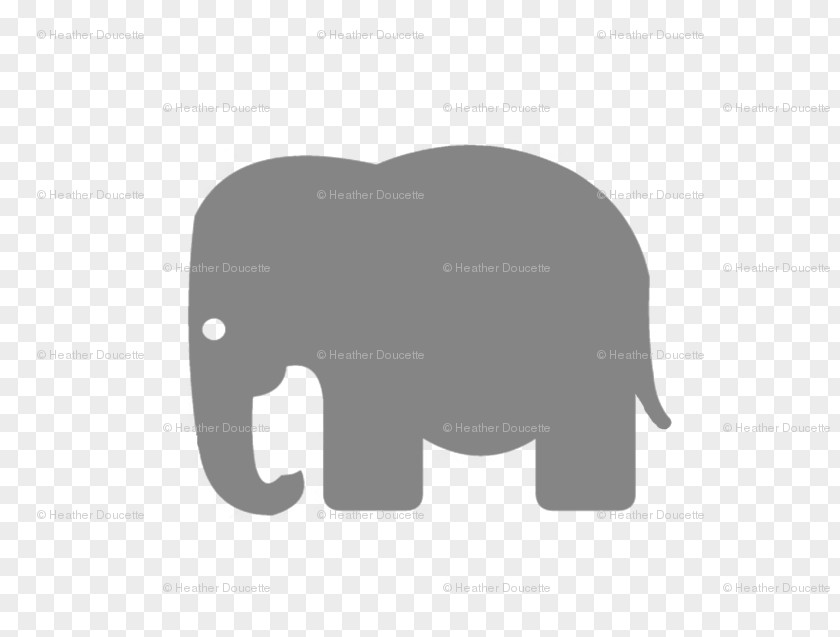 Elephant Indian African Post Cards Zazzle PNG