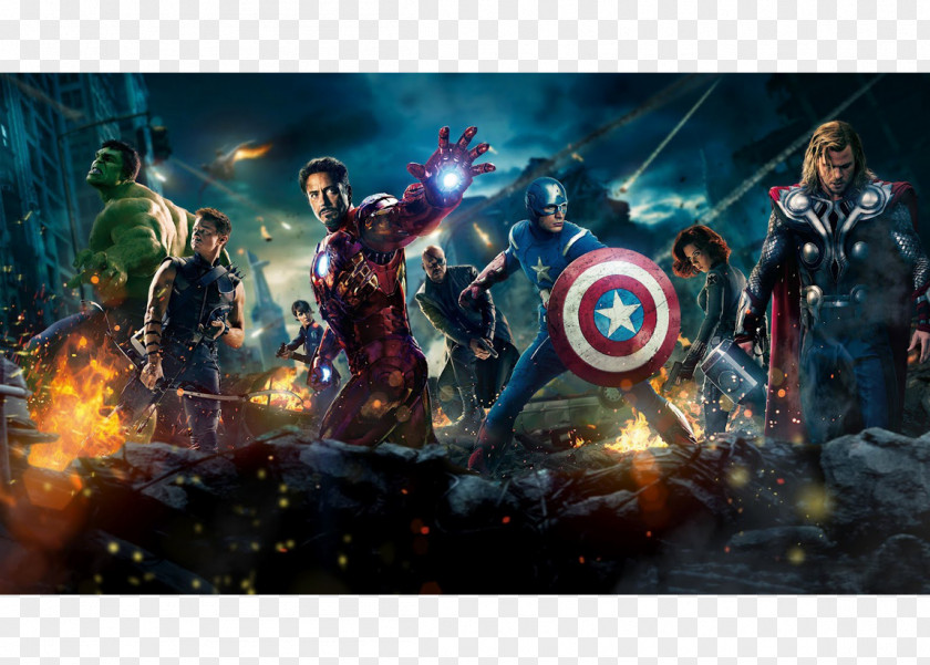 Hulk Iron Man Captain America Marvel Cinematic Universe Comics PNG