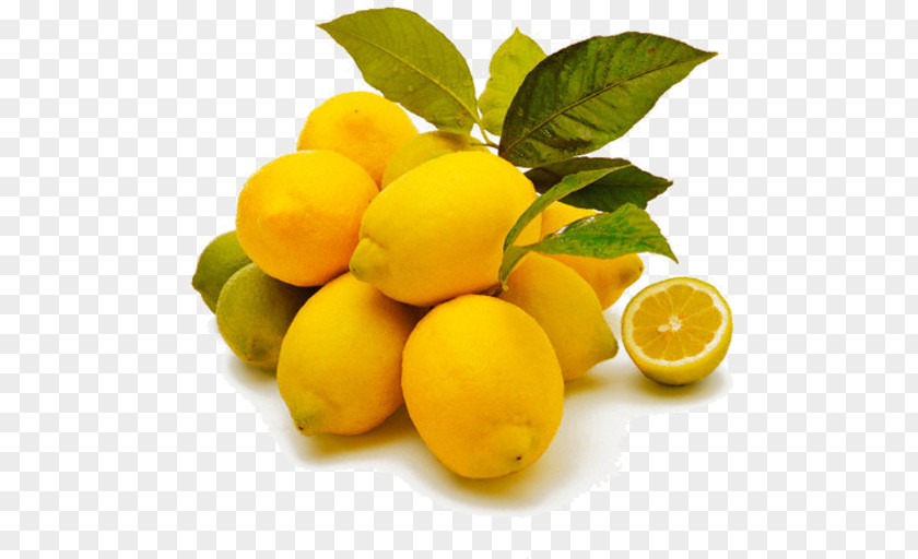 Meyer Lemon Yellow Fruit Citrus Food Plant PNG