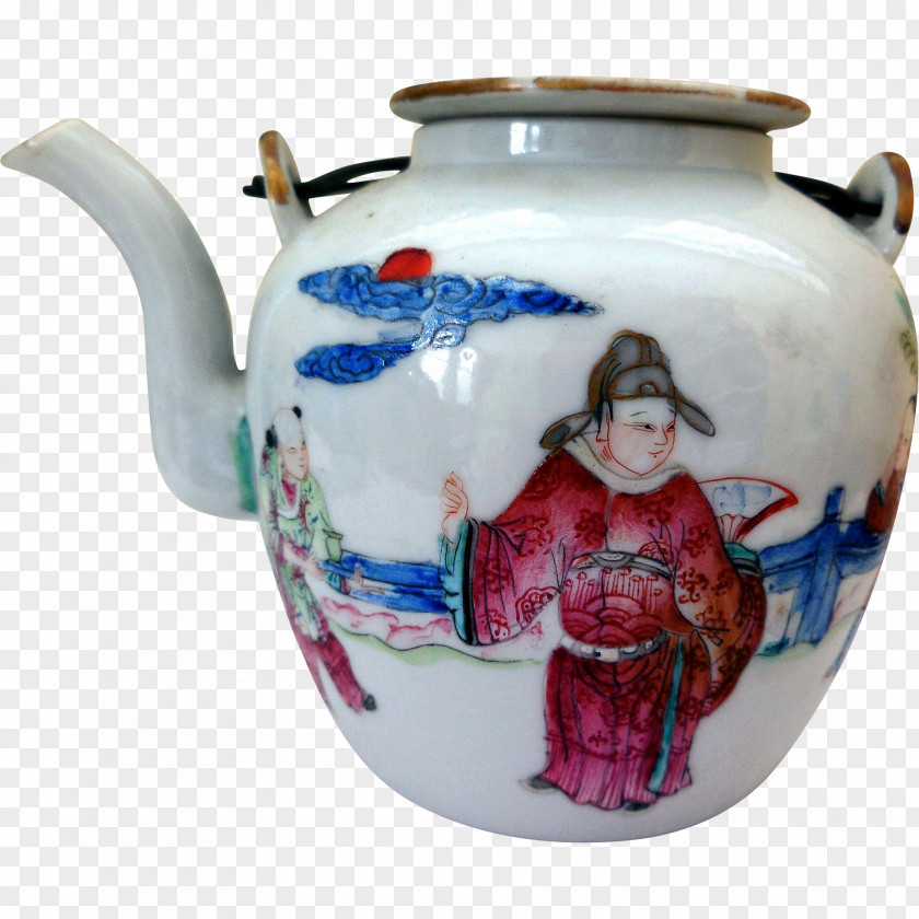 Mug Teapot Ceramic Tableware Kettle PNG