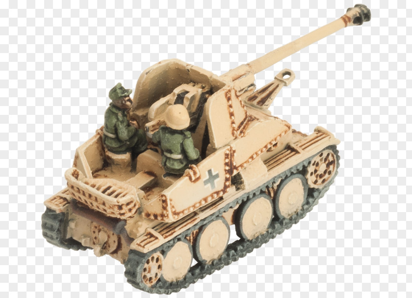 Afrika Korps Churchill Tank Flames Of War Marder III Destroyer PNG