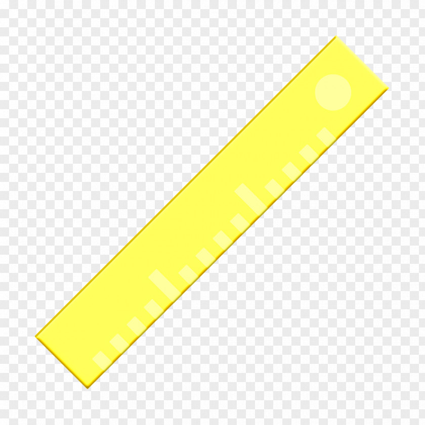 Ruler Icon Office Elements PNG