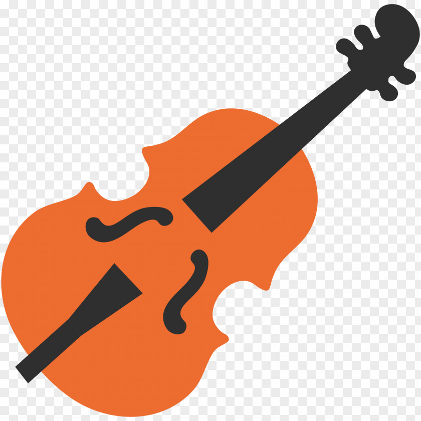 Violin Emoji Technique Musical Instruments PNG
