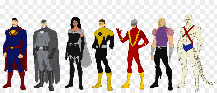 Justice League Heroes Owlman Ultraman Superwoman Crime Syndicate Of America Black Adam PNG