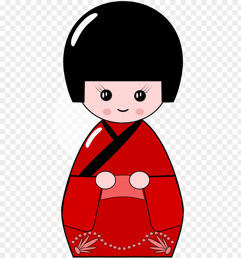 Kenya Cliparts Japanese Dolls Kokeshi Clip Art PNG